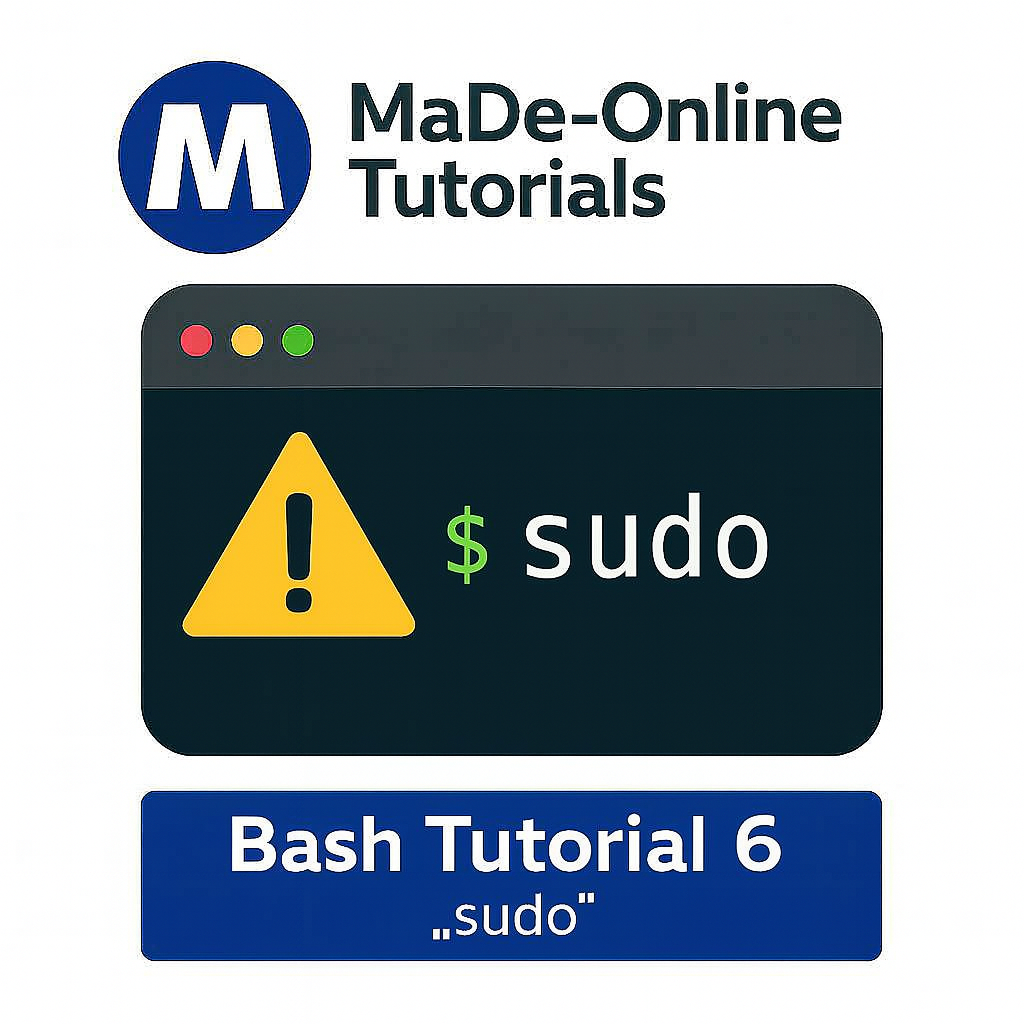 Bash Tutorial 6 – sudo
