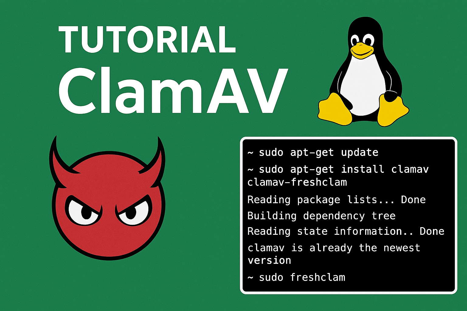 ClamAV-Tutorial für Linux