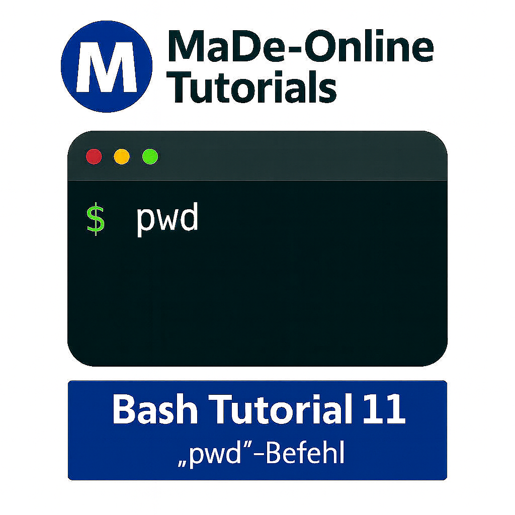 Bash Tutorial 11 – “pwd”-Befehl