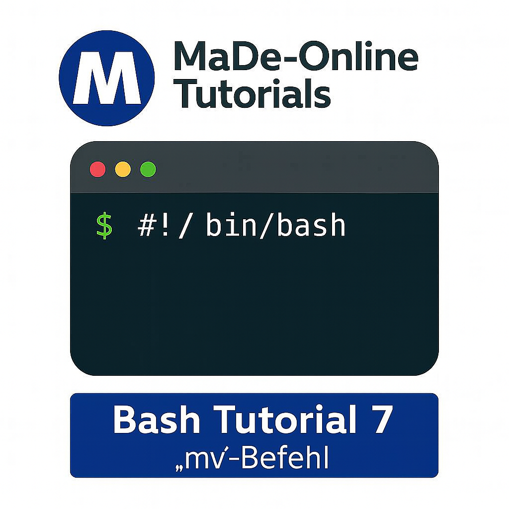 Bash Tutorial 7 – “mv”-Befehl