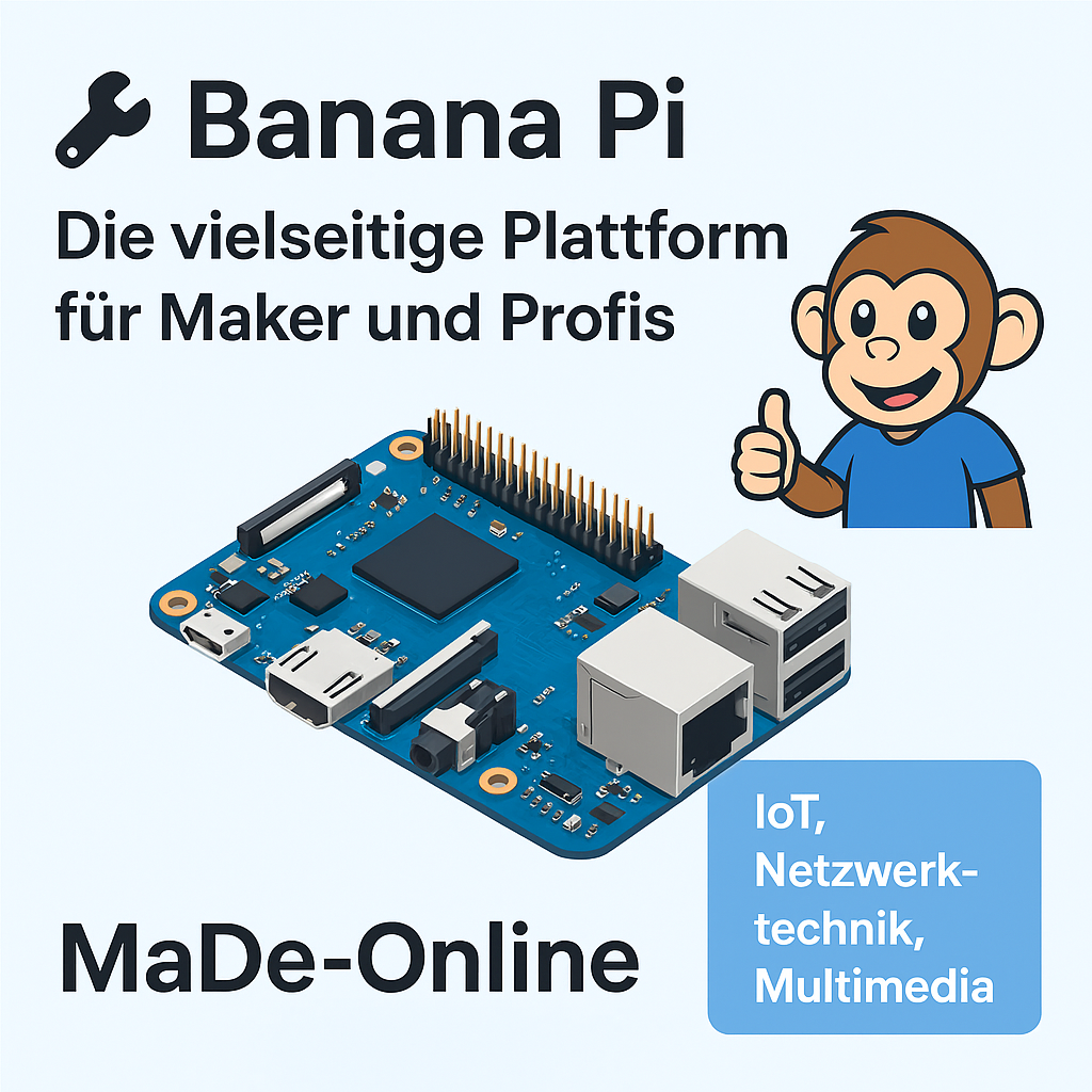 Banana Pi – Die vielseitige Plattform für Maker und Profis