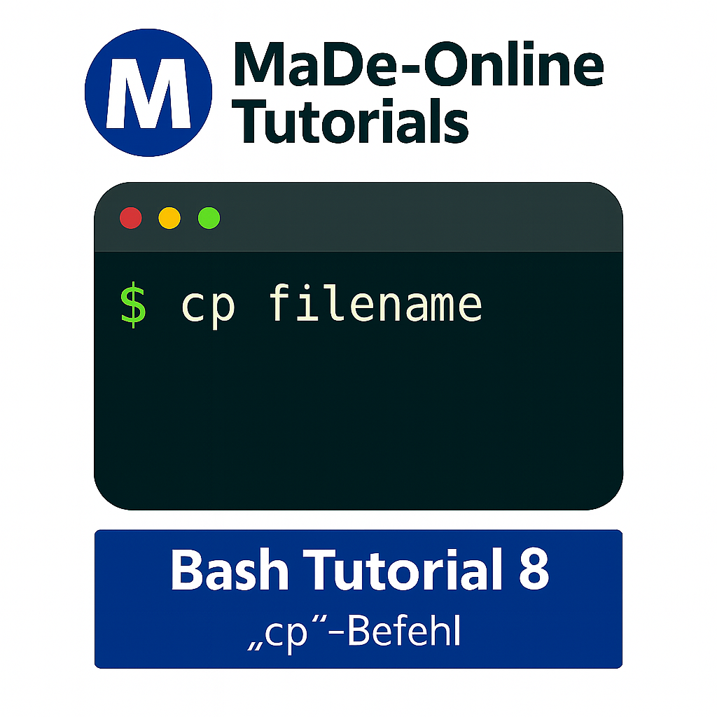 Bash Tutorial 8 – “cp”-Befehl