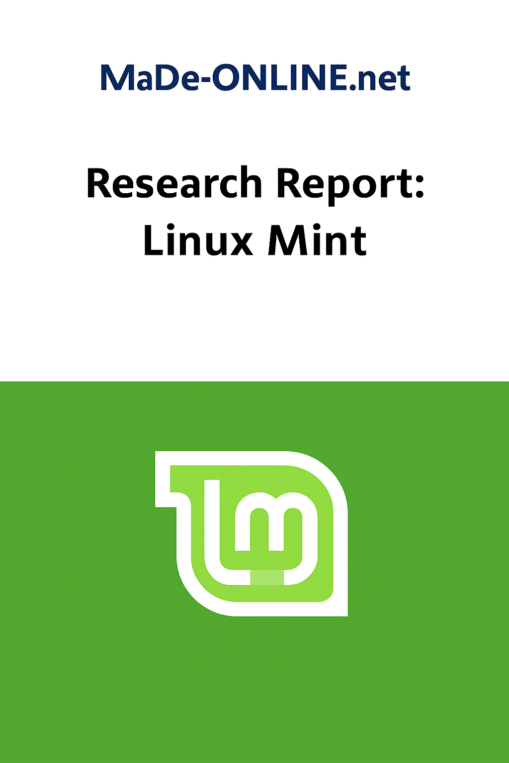 Mehr als nur benutzerfreundlich? Linux Mint im Forschungscheck