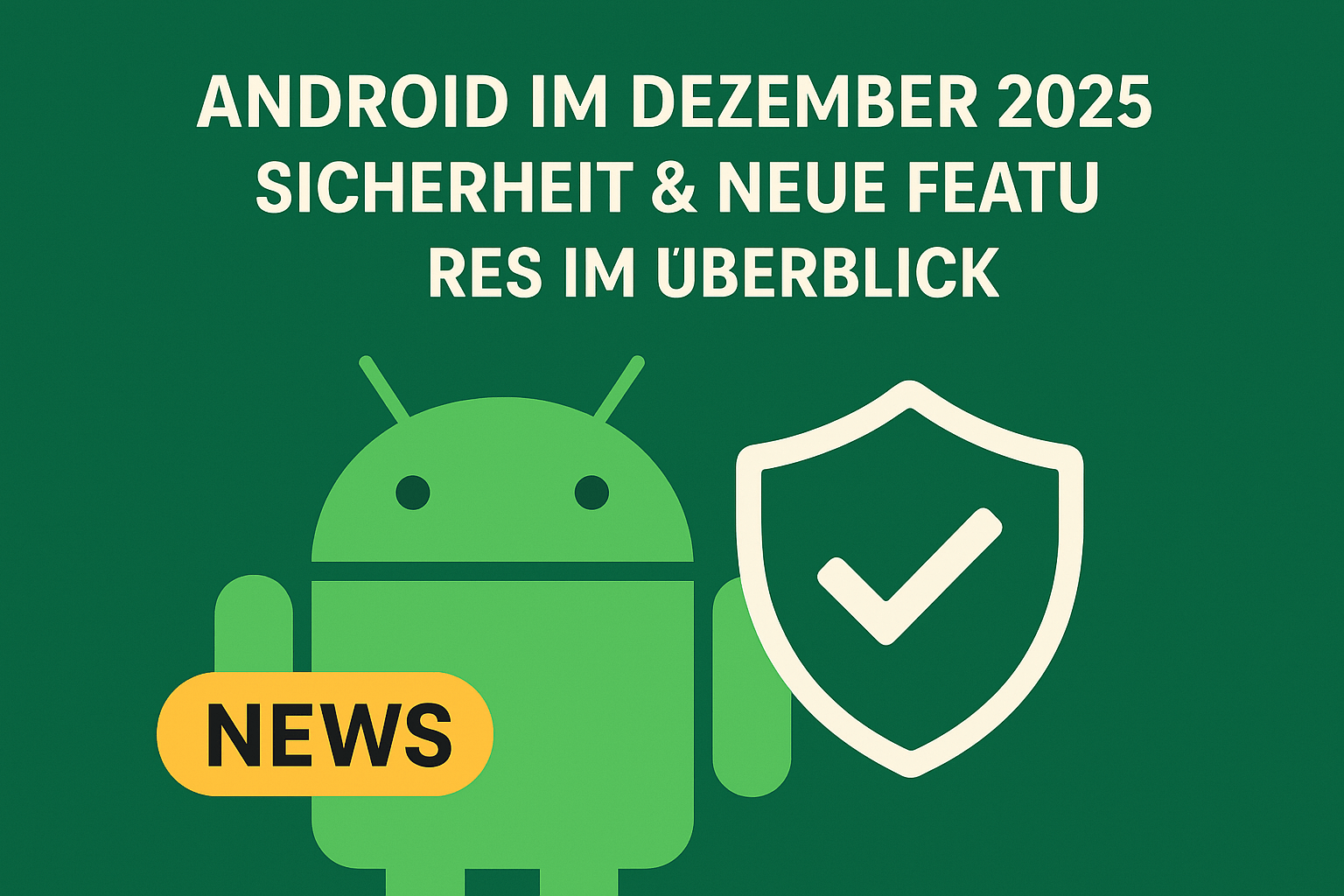 Android im Dezember 2025: Sicherheit & neue Features im Überblick