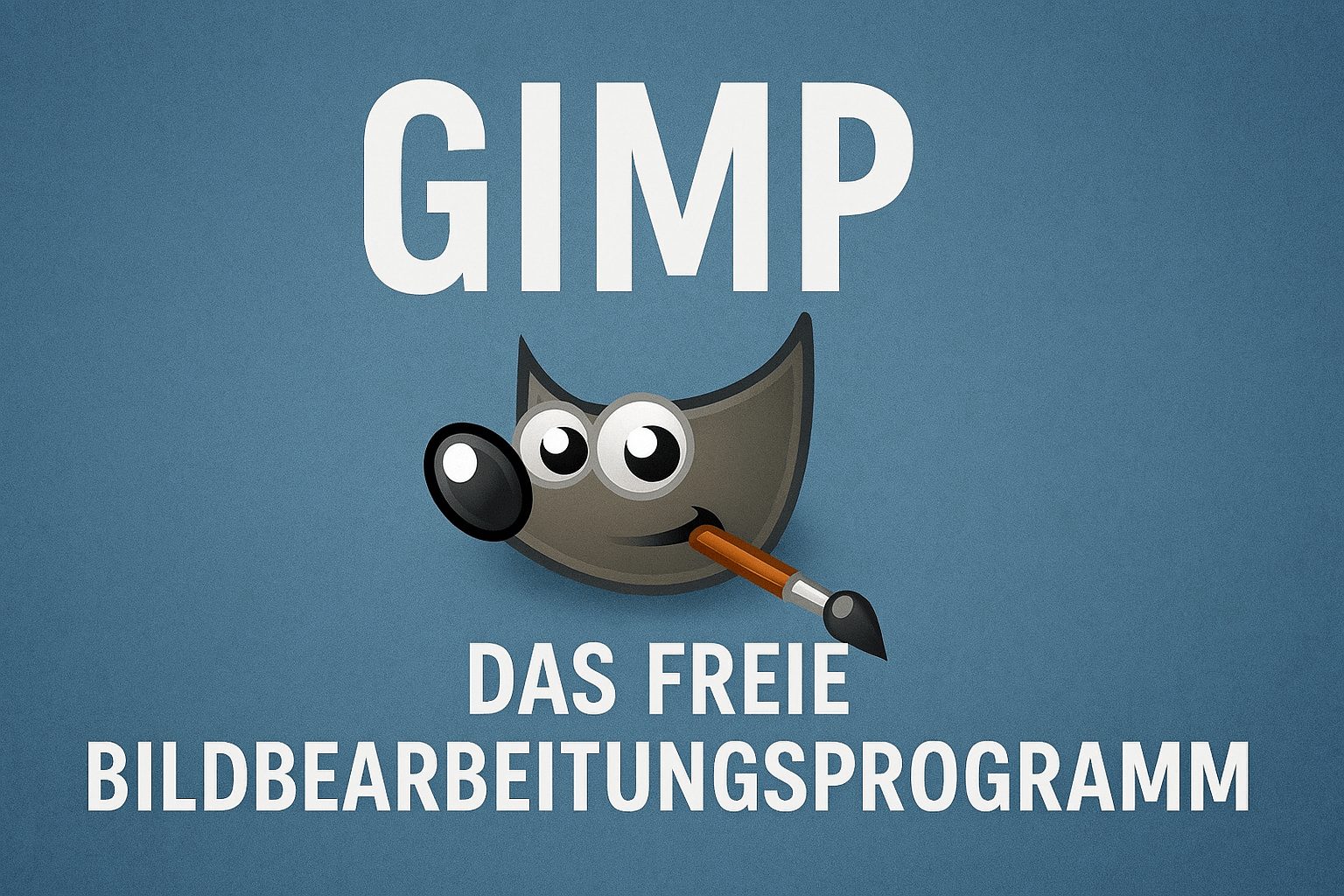 GIMP – Das freie Bildbearbeitungsprogramm für Kreative